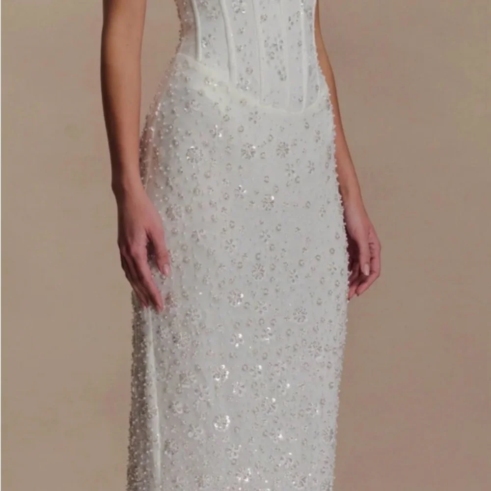 Meshki Gemma Strapless Embellished Maxi Dress - Picture 4 of 7